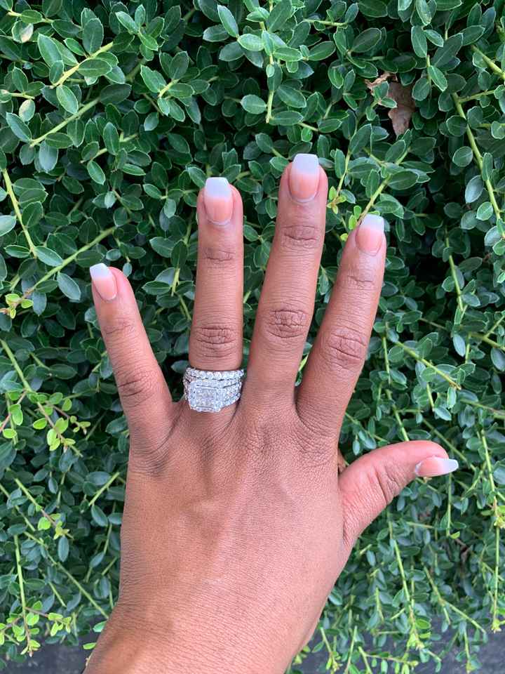 Show me your wedding ring set - 1