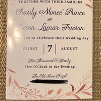 Navy and Blush invitation - 1