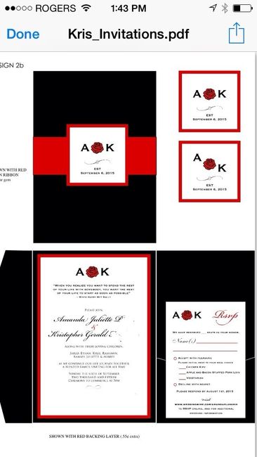What do you think about this invite?!!