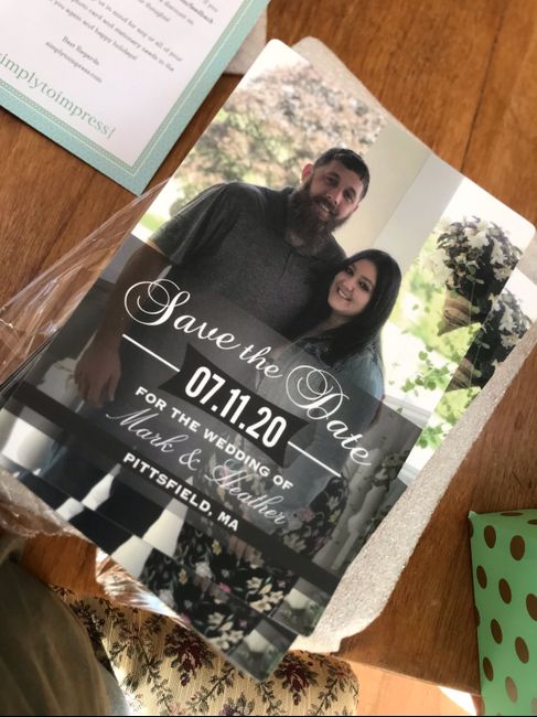 Save the dates came in!! - 1