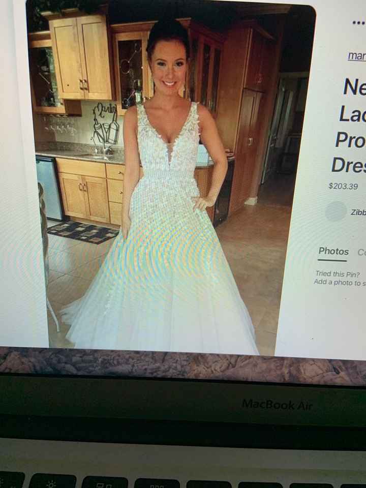 Adding to my wedding dress - 4