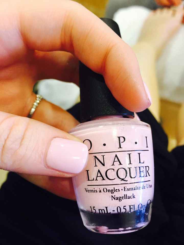 NWR: what polish are you wearing on your nails today?