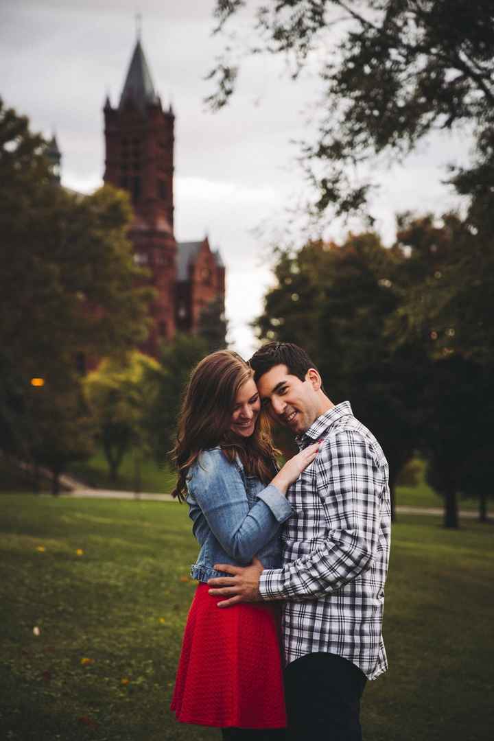 Did you do an engagement photo session?