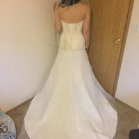 Making up for lost time! My wedding dress!