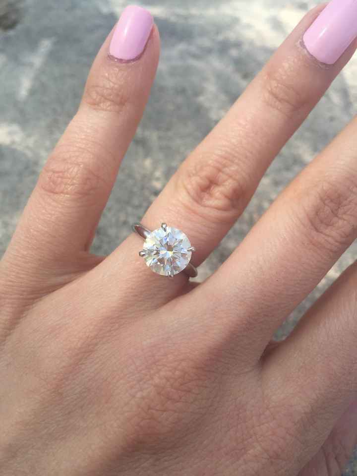 How much did your engagement ring cost?