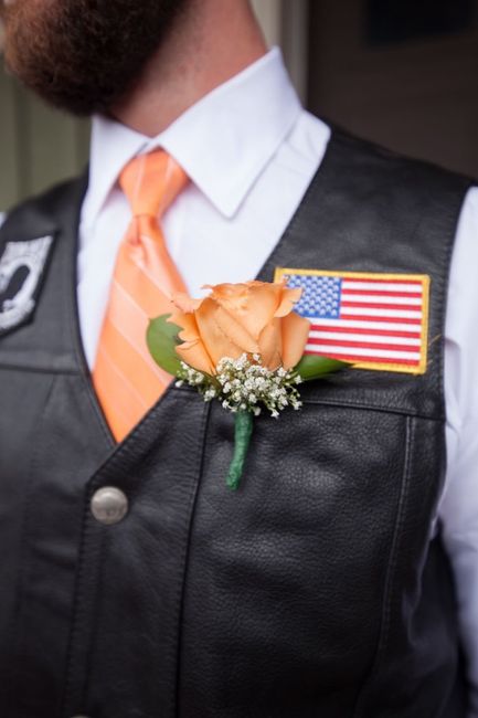 Harley Davidson  wedding 1