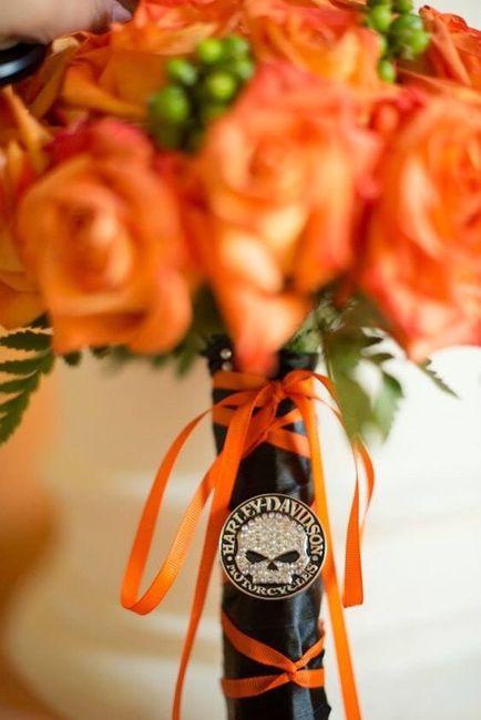 Harley Davidson  wedding 3