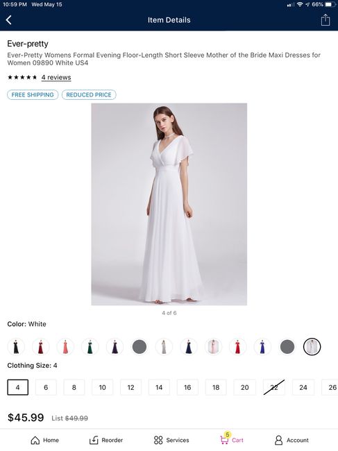 Using a bridesmaid dress in white or ivory as wedding dress? 5