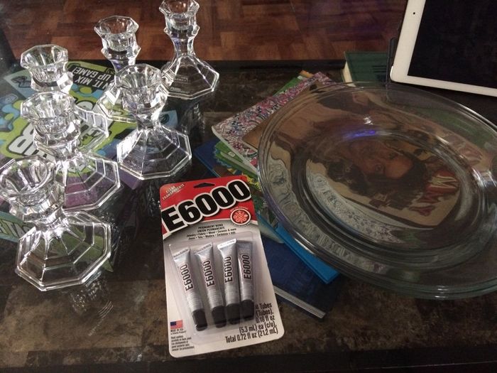 My $8 diy Cake Plate 6