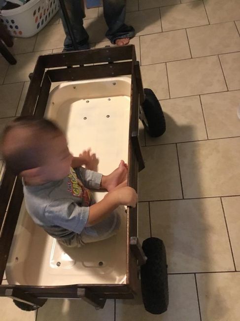 diy wagon makeover 6