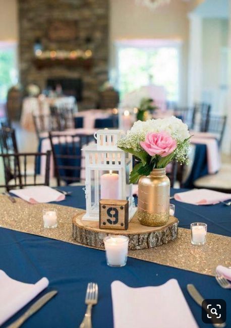 Navy and Blush Tables 5