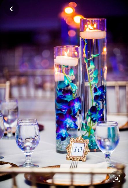 Wedding color palette for galaxy orchids 4