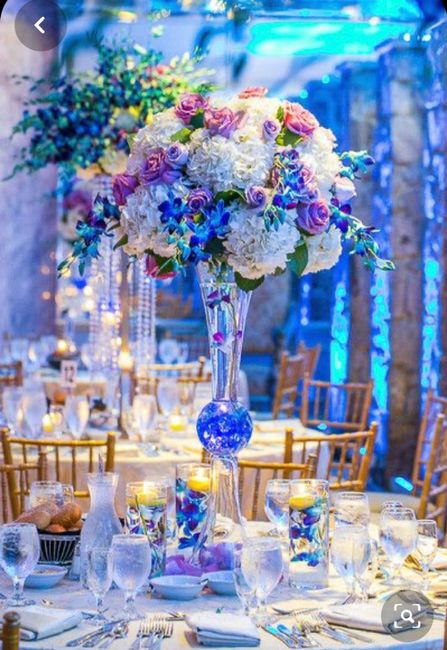 Wedding color palette for galaxy orchids 5