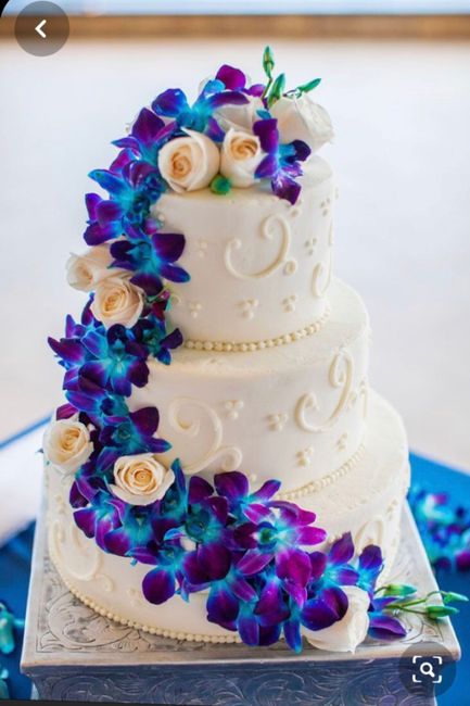 Wedding color palette for galaxy orchids 6