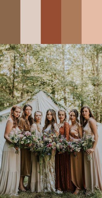 Experiences With Mismatched Bridesmaid Dresses 3