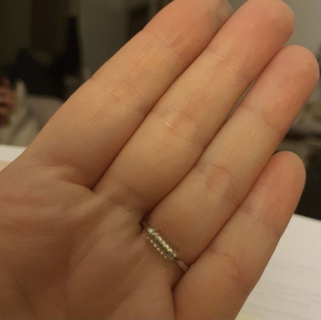 Thoughts on wearing a fake / decoy engagement ring? 2