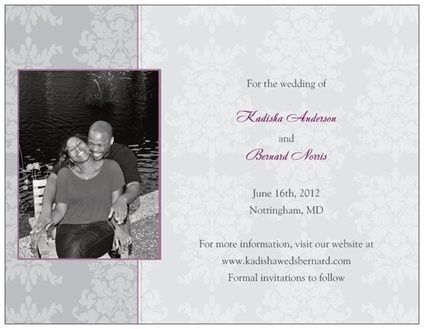 Save the dates?.....