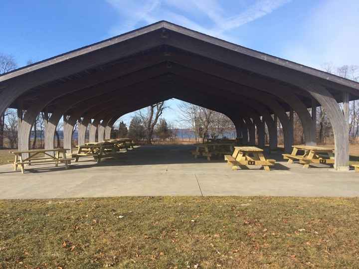 Reception site when empty.