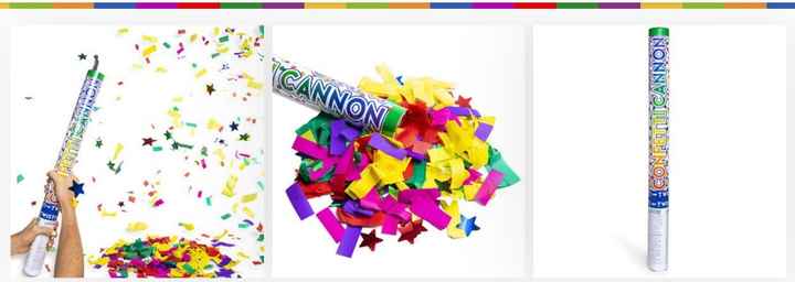 Confetti cannon