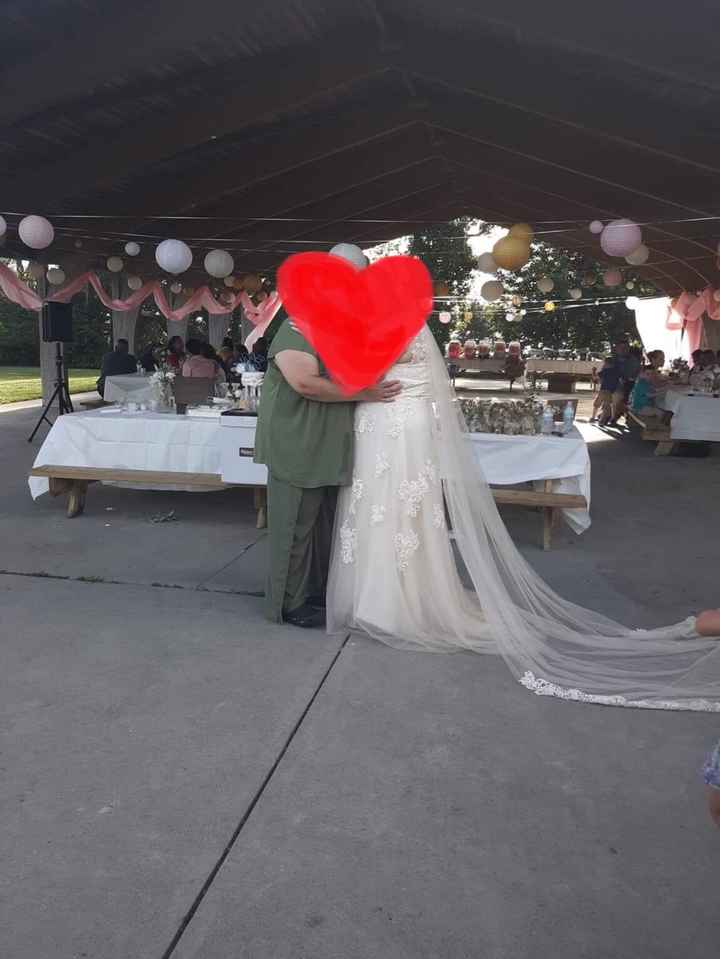 Dress and veil