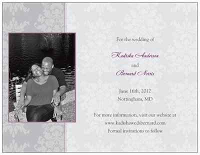 Opinions on Save the Date magnets please :)