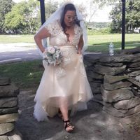 Getting ready to run down the aisle