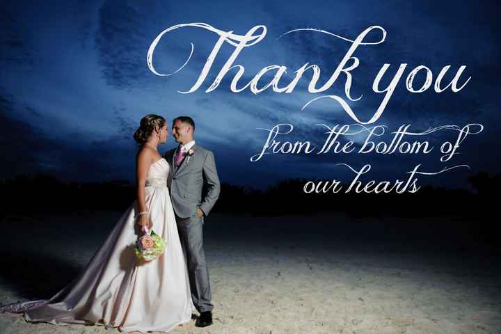 Vote: Thank You Card With or Without Picture?