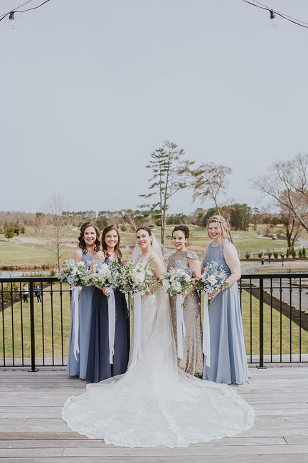 Mismatched bridesmaid dress examples? - 1
