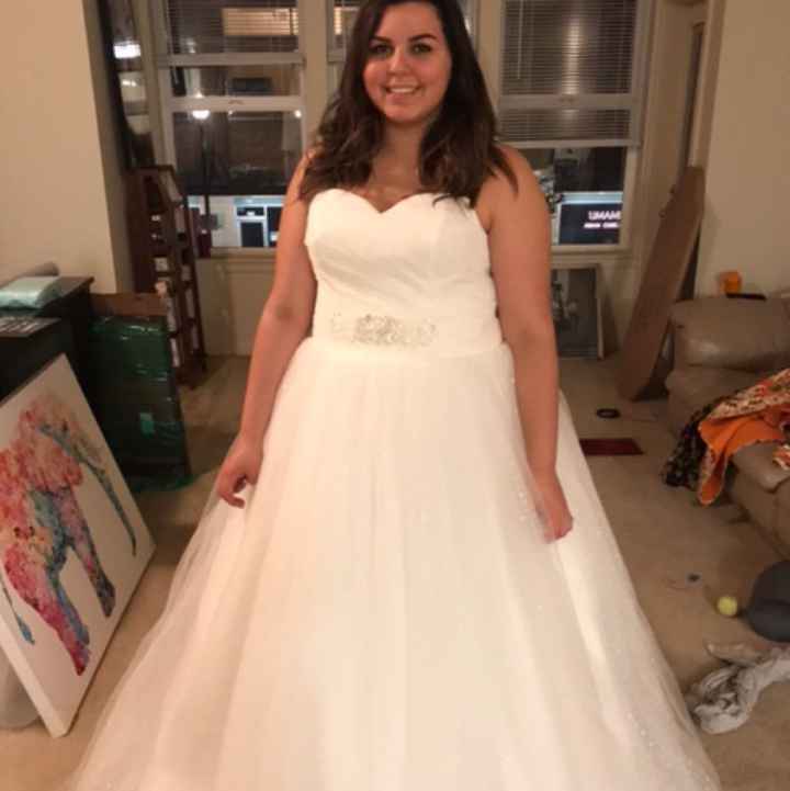 I said yes to the second dress!