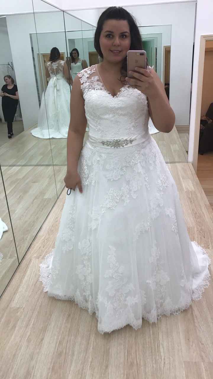 I picked up my dress!