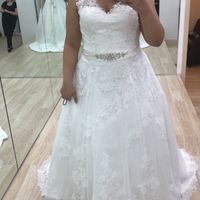 I picked up my dress!
