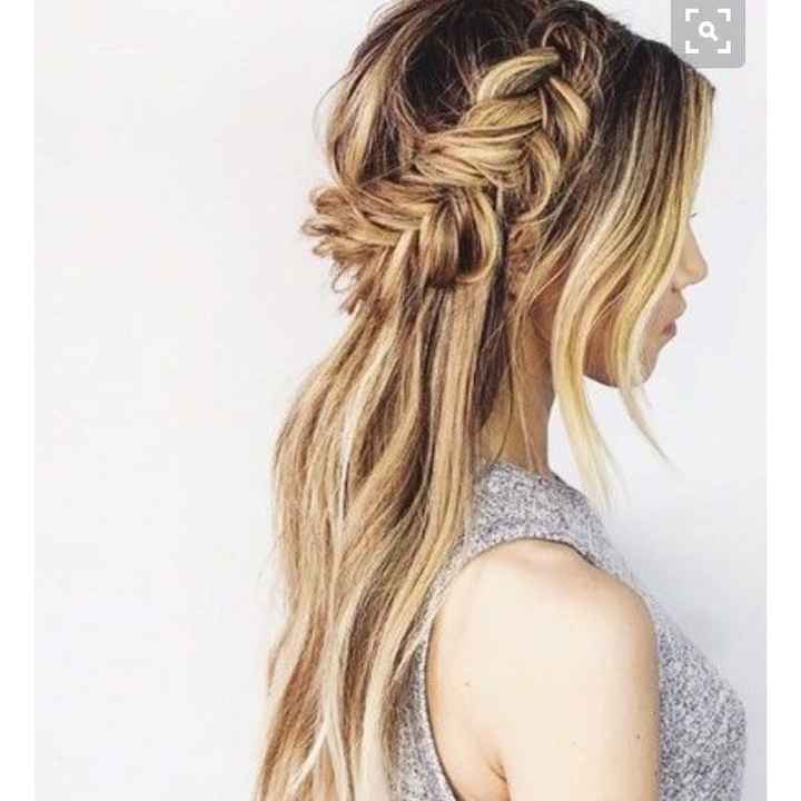 Show me 1 hair and 1 makeup inspiration you have for your wedding day!
