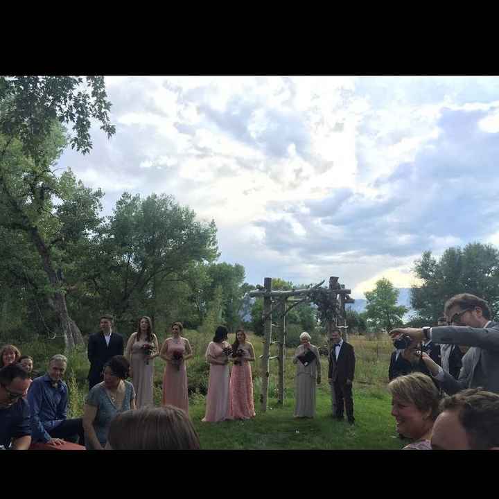 Let's see those mismatched dresses!