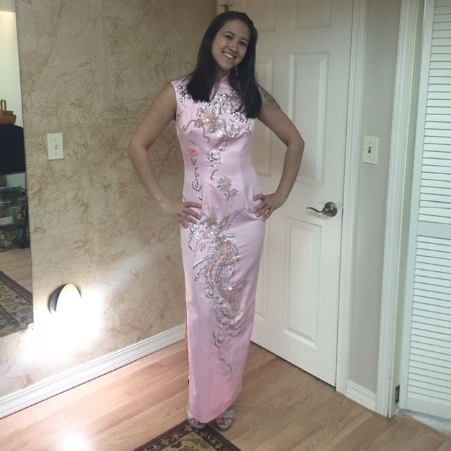 Wearing a Chinese Red Dress to Rehearsal Dinner