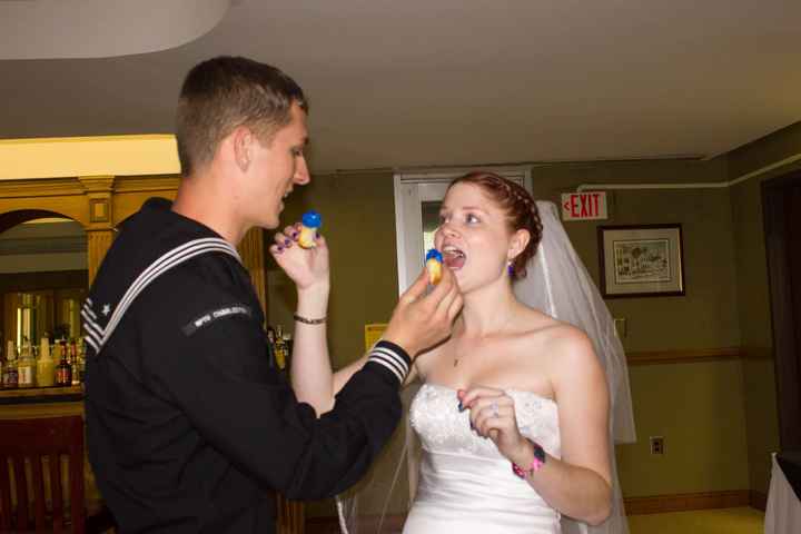 Married in April-- Pictures finally came in!  Pic Heavy