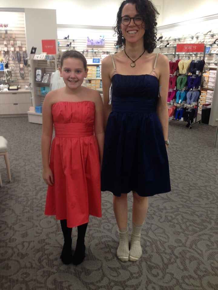 You Vote: Matching or not matching BM dresses