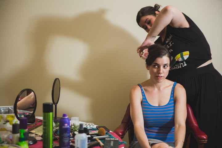 What did YOU get ready in??