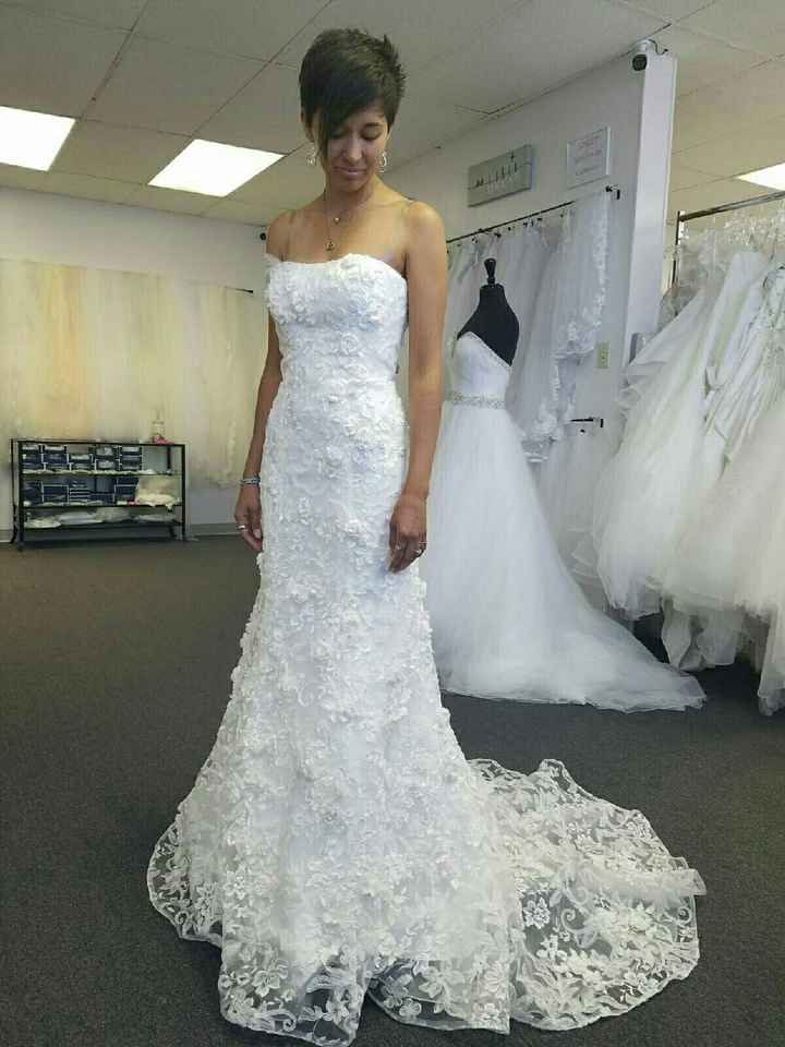 Dress opinions? How do you forget there might be another dress out there?