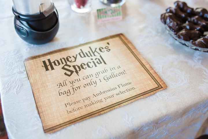 Harry Potter Bridal Shower