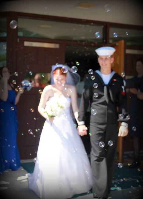 Married in April-- Pictures finally came in!  Pic Heavy