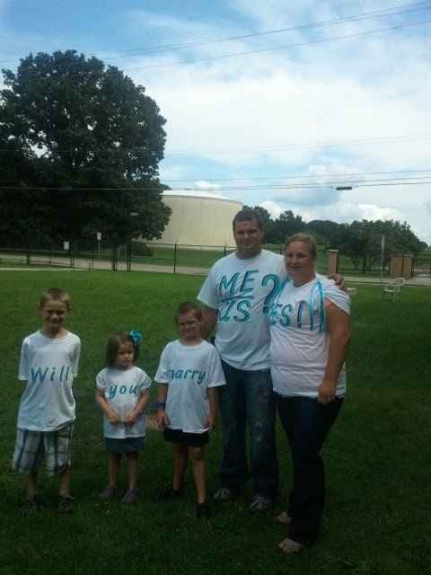 The sweetest proposal