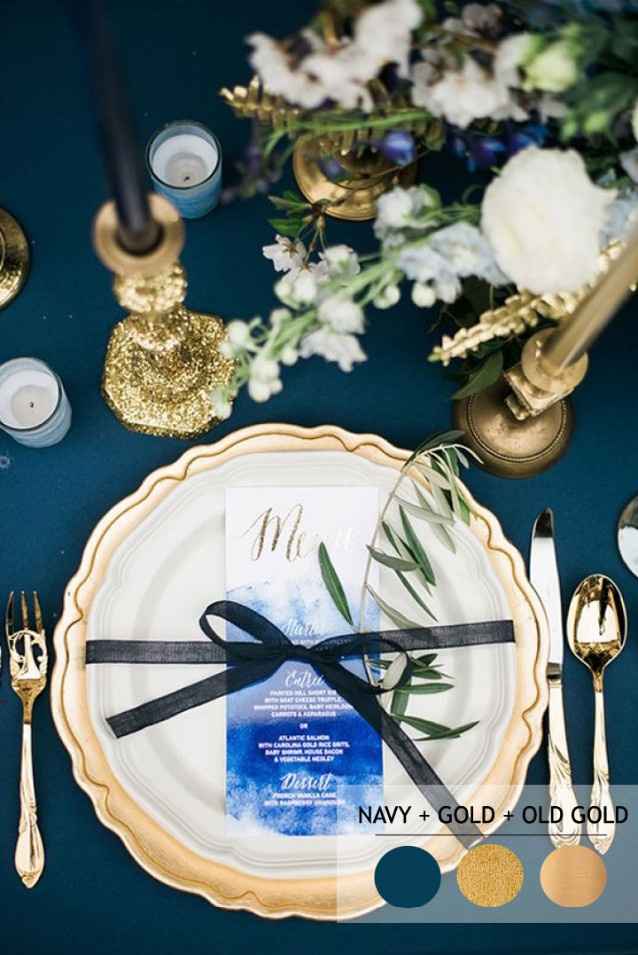 Little touches through the table setting