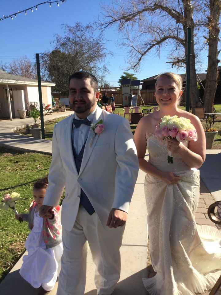 Now I'm a Mrs!! We're married!!