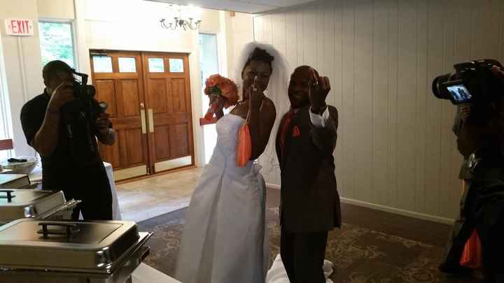 Back and MARRIED!! BAM!!