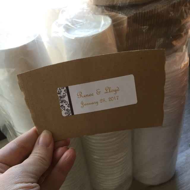 Our favors came in!!!