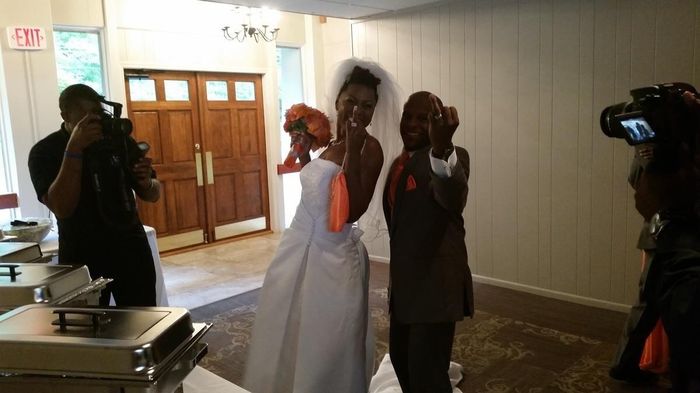 Back and MARRIED!! BAM!!