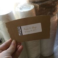 Our favors came in!!!