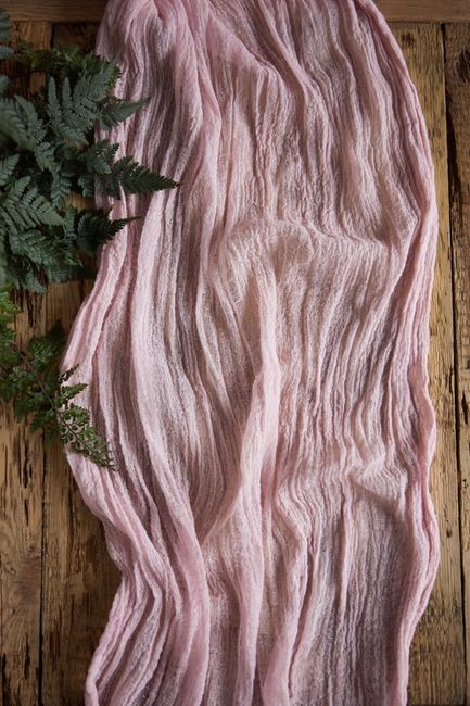 Wedding Centerpiece Drapery Blush