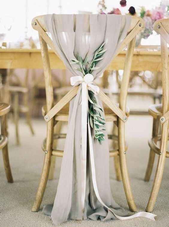 Reception Chair Decor 