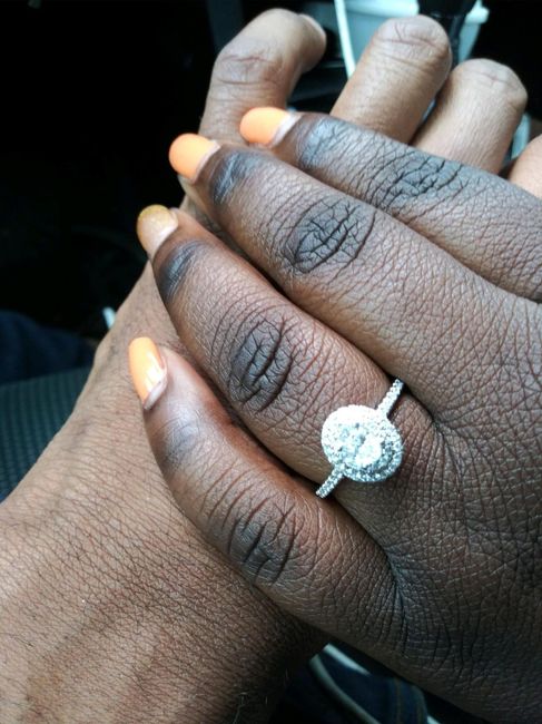 Show off that ring !!! 💍💍💍💍🥂🥂🥂 - 1